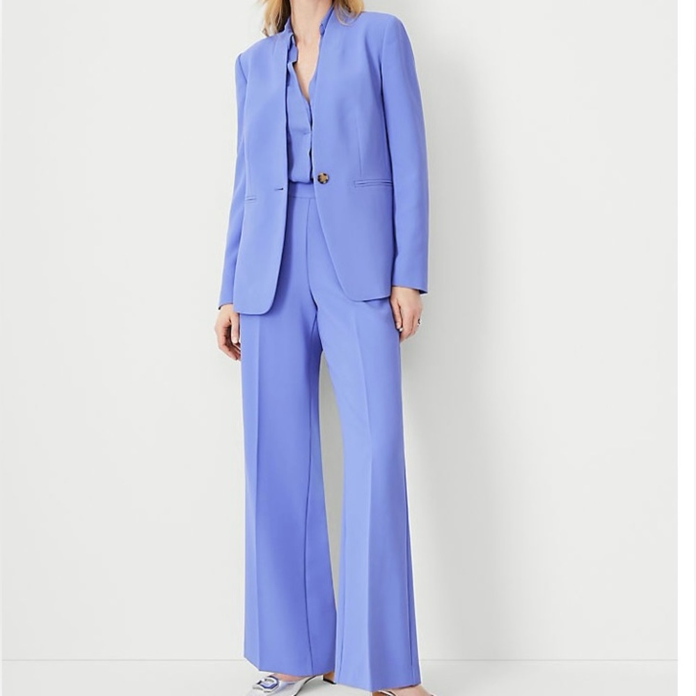 Ann Taylor Wide Leg Pant in Fluid Crepe